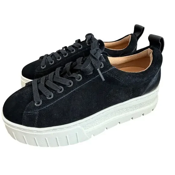 J/Slides Roger Black Suede Platform Sneaker Womens Size 8.5 NEW IN BOX - Picture 6 of 10